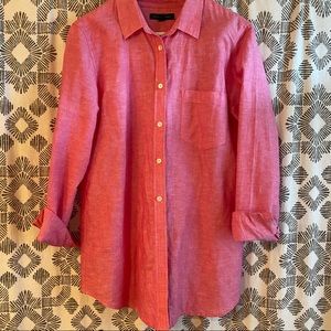 Banana Republic linen/cotton blend shirt